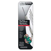 PIN VISE W/6 DRILL BITS