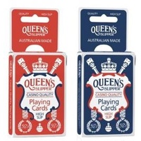QUEEN'S SLIPPER PLAYING CARD