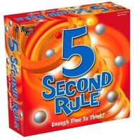 5 SECOND RULE BOARD GAME UNI04475