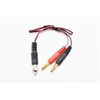 VENOM Glow Plug to 4mm Bullett Charge Lead VEN-1678