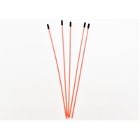 VENOM Antenna Tubes 5pcs Red VEN-2009RE