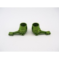 Tamiya MO5 alloy front hubs green