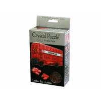 3D LONDON BUS CRYSTAL PUZZLE 53 PC VEN901297