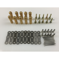 BRASS COLLET WITH PIN 3.0MM -10PC PER PK