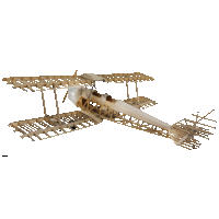 VALUE PLANES 1:3.8 DE-HAVILLAND DH82A TIGER MOTH KIT VP-TM2390