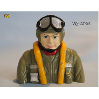 Pilot - Painted WWII ( for FW-190A 46 size )  VQ-AP06