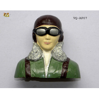 Pilot - Painted WWII ( for Kawasaki 60-90 size ) VQ-AP07