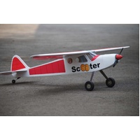 Scooter-M 46 size EP-GP ( wingspan 1,6m ) Red version 
