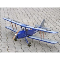 Tiger Moth 46 size EP-GP Dark - Blue  version ( 1,4m wingspan) 