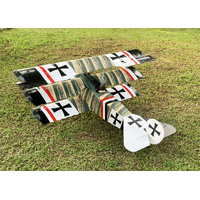 Fokker Dr.I 120 size EP-GP ( 1,85m wingspan )  Camo version  - 1/4.2 Scale