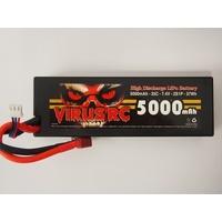 VIRUS 7.4V 5000Mah 35C HC LIPO VRS2S5000HCS
