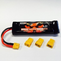 8.4v 5000mah Gen2 Flat pack XT60/Multi