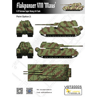 Vespid 1/72 Flakpanzer VIII Maus Plastic Model Kit
