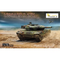 VESPID 1/72 GERMAN MAIN BATTLE TANK LEOPARD 2 A7V PLASTIC MODEL KIT