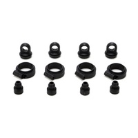 Vaterra Shock Collar, Cap & Bushing TWH