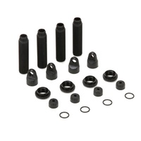 Vaterra Shock Body, Adj Collar, Upper & Lower Cap (4) for Ascender