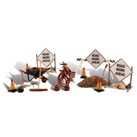 O SCALE ROAD CREW DETAILS