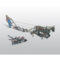 PLOW, DISC, HORSE & MAN SC DET