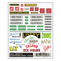 DEPOT, REA & ADVERTISING SIGNS