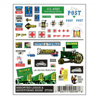 ASST LOGOS & ADVERTISING SIGNS
