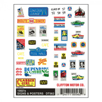 1950'S SIGNS & POSTERS