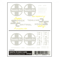 SANTA FE BOX CARS