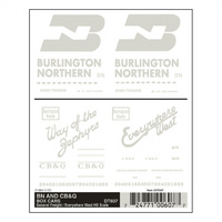 BN, CB & Q BOX CARS