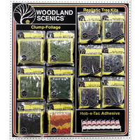 CLUMP FOLIAGE / TREE KIT ASST