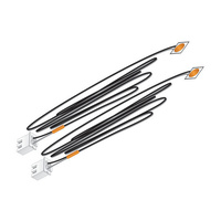 ORANGE LED STICK-ON LIGHTS