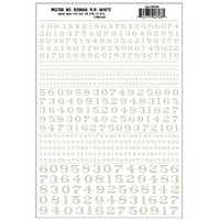 NUMBERS ROMAN RR WHITE DT
