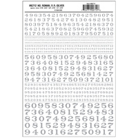 NUMBERS ROMAN RR SILVER DT