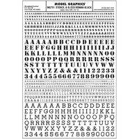 STENCIL & BLOCK ROMAN BLACK DT