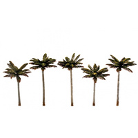 3In - 3 3/4In SM PALM TREES 5/PK