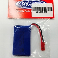 3.7v 730mah 20c Lipo Battery w/JST plug