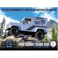 ###(DISCONTINUED) Gelande II Truck Kit w/Defender D90 Body Set