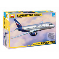 Zvezda 1/144 Sukhoi Superjet 100 Plastic Model Kit ZV7009