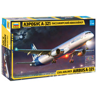 Zvezda 1/144 Airbus A-321 Plastic Model Kit ZV7017