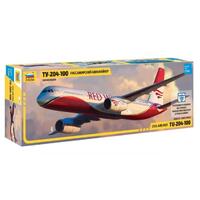 Zvezda 1/144 Tupolev TU - 204-100 Plastic Model Kit ZV7023
