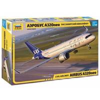 Zvezda 1/144 Airbus A320 NEO Plastic Model Kit ZV7037
