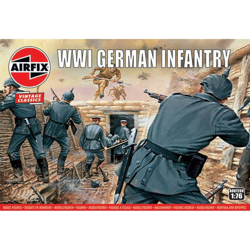 AIRFIX WWI GERMAN INFANTRY 1:76 SCALE