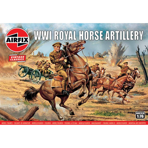 AIRFIX WWI ROYAL HORSE ARTILLERY 1:76 SCALE