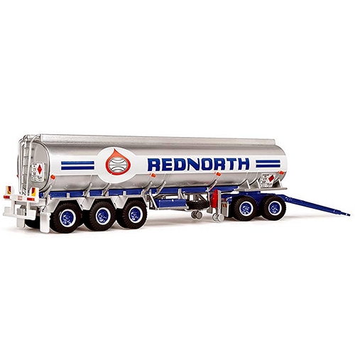 HIGHWAY REPLICAS 1:64 TANKER & DOLLY - RED NORTH