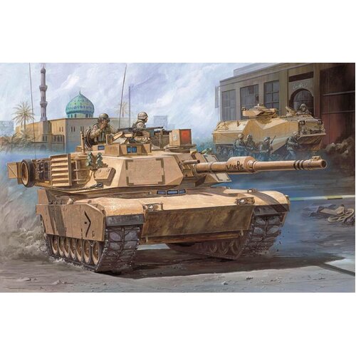 ACADEMY 1/72 USMC M1A1 PLASTIC MODEL KIT 13430