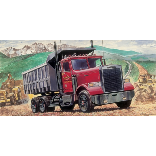 ITALERI FREIGHTLINER HEAVY DUMPER TRUCK 1/24 PLASTIC KIT 3783S