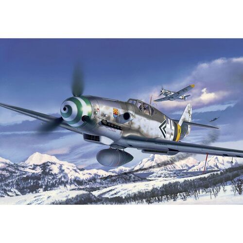 REVELL MODEL SET MESSERSCHMITT BF109G-6 EASY-CLICK-SYSTEM 63653