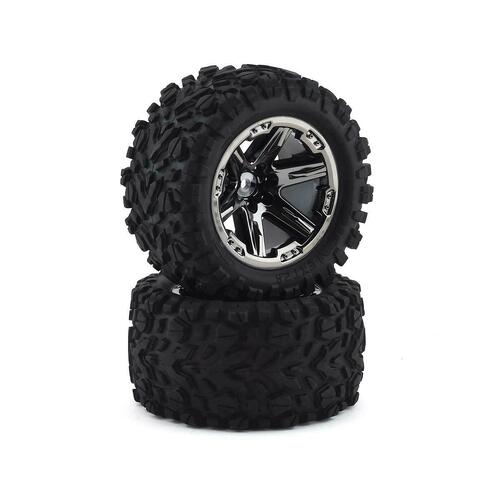 TRAXXAS TIRES &  WHEELS , ASS GLUED (2.8') RXT 6773X