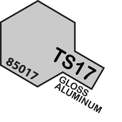 TAMIYA TS-17 GLOSS ALUMINUM 100ML  85017