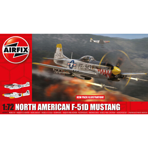 AIRFIX NORTH AMERICAN F-51D MUSTANG A02047A