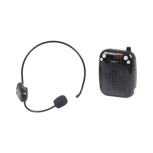 Portable Wireless UHF Microphone Headset System