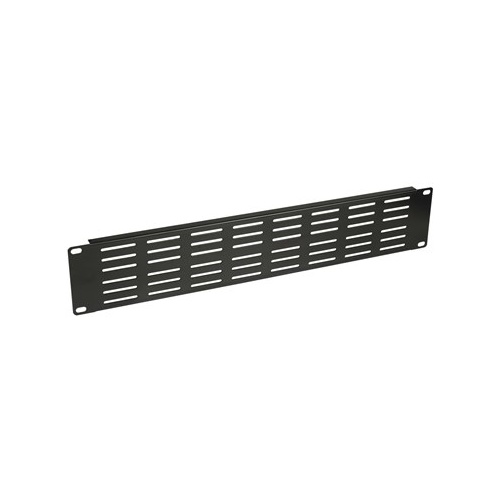 2U Rack Mount Blank Panel - Vented